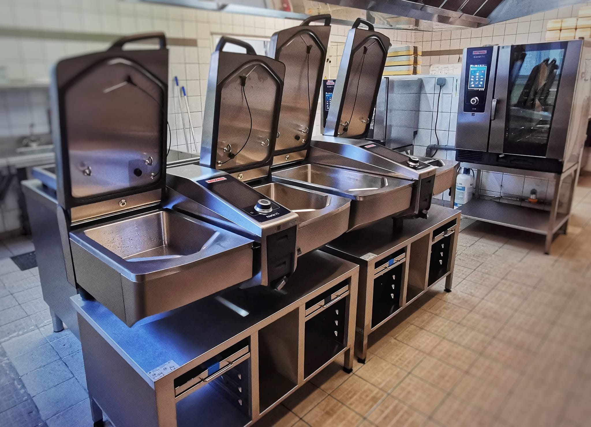 Installation I vario et I Combi pro RATIONAL